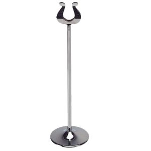 menustandaard / kaarthouder rvs 29cm hoogte