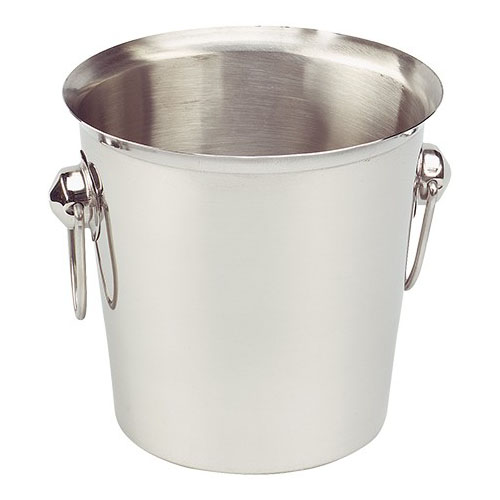 champagnekoeler rvs 19cm rond hoogte 20cm champagnekoeler rvs 19cm rond hoogte 20cm