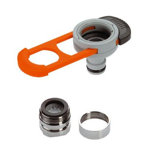 kraanadapter -> gardena dmv schuif/waterdief kraanadapter -> gardena dmv schuif/waterdief