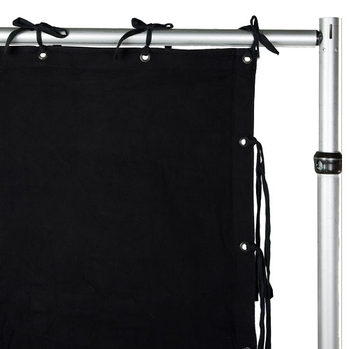 backdrop 300x250cm (bxh) en 250x300cm (bxh) zwart molton ogen aan 300 en 250cm zijde backdrop 300x250cm (bxh) en 250x300cm (bxh) zwart molton ogen aan 300 en 250cm zijde