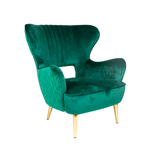 fauteuil velvet green zithoogte 42cm fauteuil velvet green zithoogte 42cm