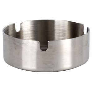 asbak rvs rond 8cm