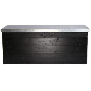 buffet Raww black, bovenblad verzinkt 217x81cm hoogte 90cm