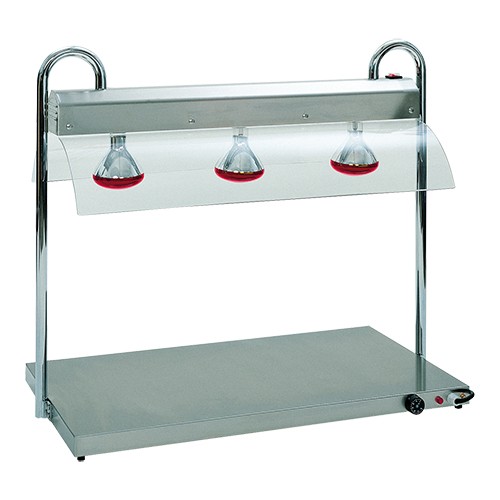 warmhoudbrug 3/1 gastronorm 3 warmtelampen 104x55x85cm (lxbxh) 230V 2250W warmhoudbrug 3/1 gastronorm 3 warmtelampen 104x55x85cm (lxbxh) 230V 2250W
