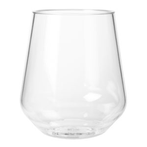 kunststof waterglas / wijnglas 40cl per korf 25 stuks