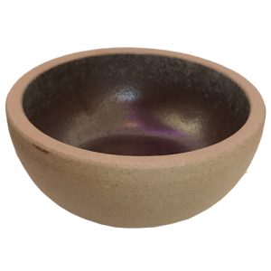 kom 12cm 25cl stone Nature per korf 9 stuks