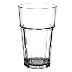 kunststof longdrink glas / rocks glas 30cl per korf 25 stuks