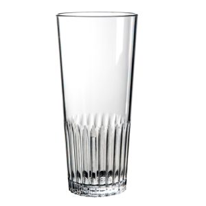 kunststof bierglas ribbel 25cl per korf 36 stuks