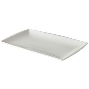 bord rechthoek 36x24cm wit Pure per krat 25 stuks