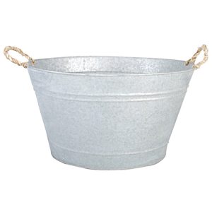 zinken teil/koelemmer 30ltr, 48x39cm hoogte 26cm