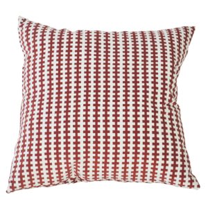 kussentje rood / wit 40x40cm (assorti)