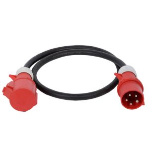 verlengkabel 16A CEE-5P 400V 10mtr (groen)
