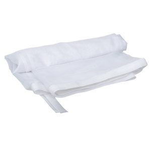 gordijn 300x300cm (bxh) voile trevira cs wit ongeplooid tbv pipe & drape systeem