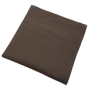 servet linnen bruin 50x50cm per verpakking 10 stuks