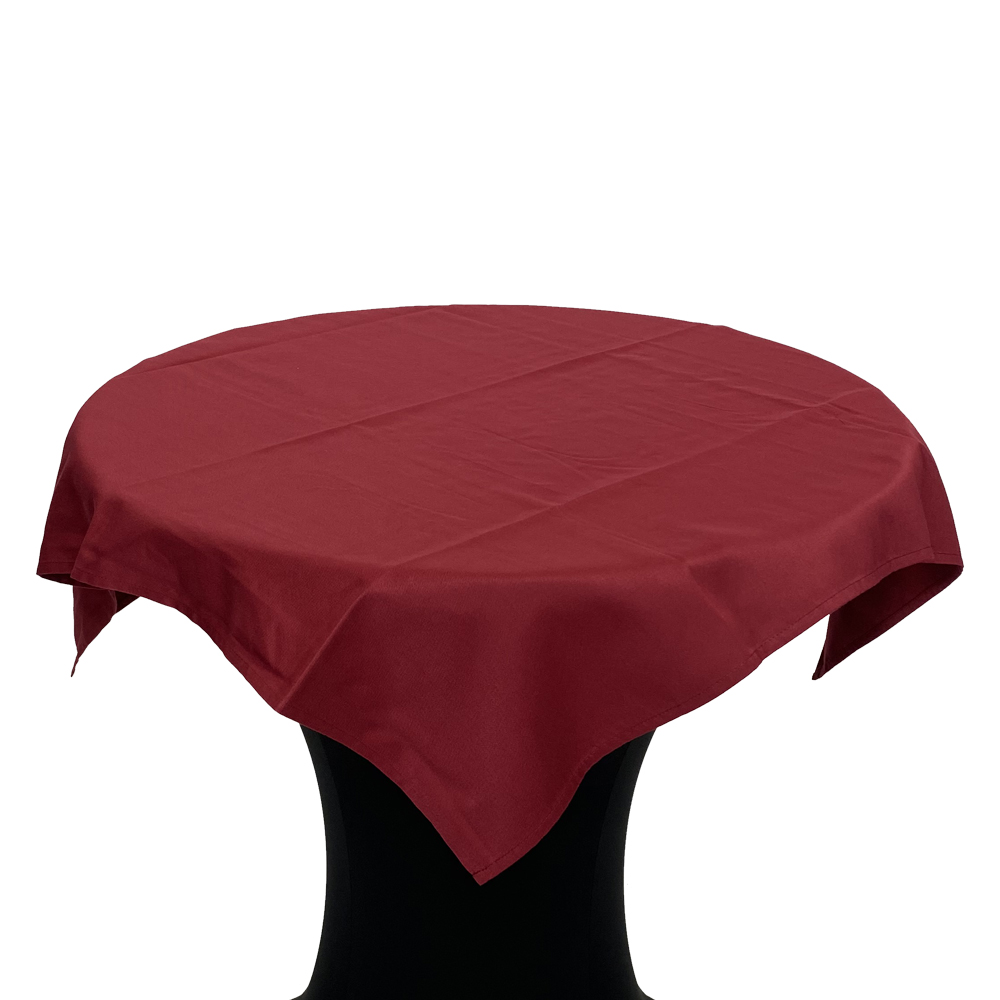 napperon / tafellaken 110x110cm burgundy napperon / tafellaken 110x110cm burgundy
