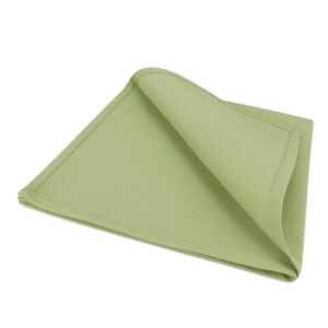 servet linnen lichtgroen 50x50cm per verpakking 10 stuks