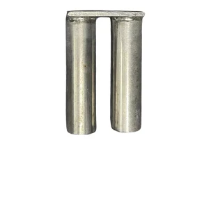 koppelstuk rvs tbv koppelen bovenzijde kamerscherm 200x100cm (hxb)