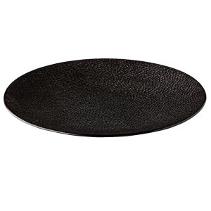 bord 28cm honey black Pure per krat 20 stuks