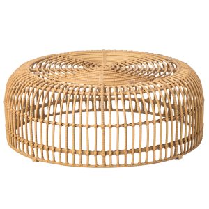 poef Nature groot 80cm rond, hoogte 30cm