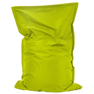lounge zitzak appelgroen / limegroen 150x100cm