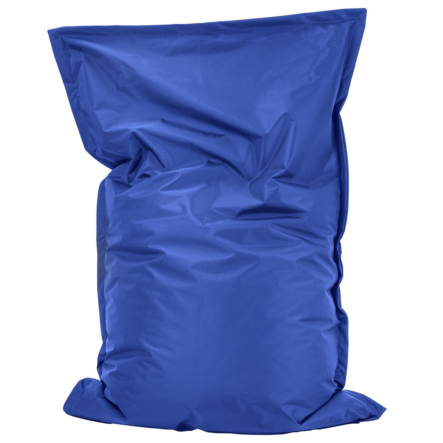 lounge zitzak blauw 150x100cm lounge zitzak blauw 150x100cm