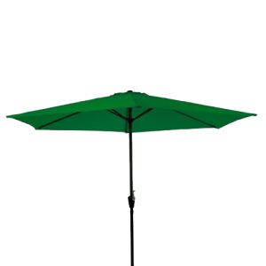 parasol groen 280cm rond exclusief voet