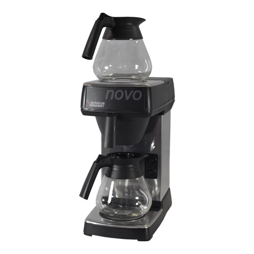 koffiezetapparaat Bravilor Novo 2 inclusief 2 schenkkannen en korffilters 230V 2130W koffiezetapparaat Bravilor Novo 2 inclusief 2 schenkkannen en korffilters 230V 2130W