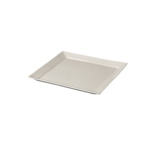 bordje vierkant 13cm Royal Ivory per krat 25 stuks
