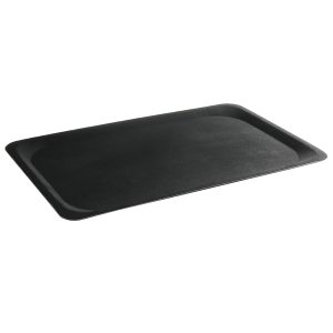 dienblad / serveerplateau zwart 1/1 gastronorm 530x325mm antislip