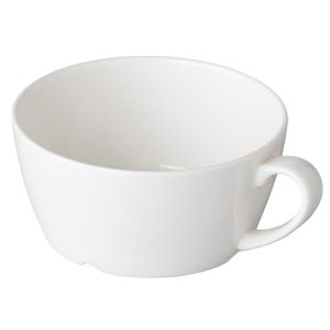 soepkop met oor / soepkom 11cm 30cl wit Pure per krat 25 stuks