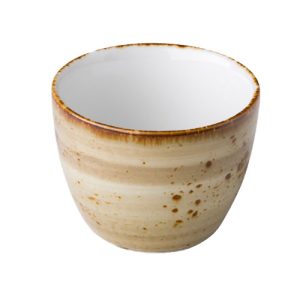 kom / schaaltje 9cm 25cl sand Pure per krat 25 stuks