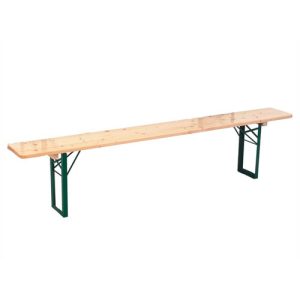 partybank 220x25cm hout opklapbaar hoogte 48cm
