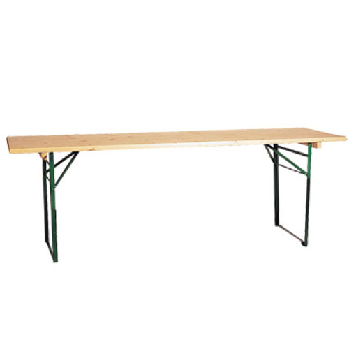 partytafel 220x50cm hout opklapbaar hoogte 77cm partytafel 220x50cm hout opklapbaar hoogte 77cm