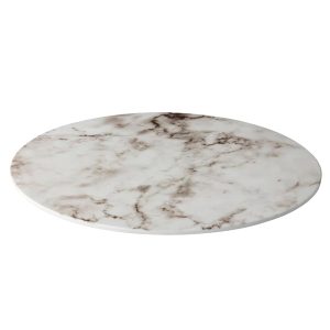 plateau marmer rond 33cm