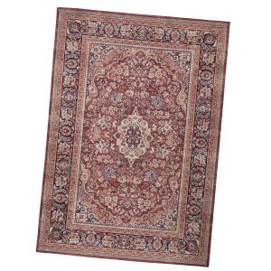 vloerkleed vintage veelkleurig rood 230 x 165cm