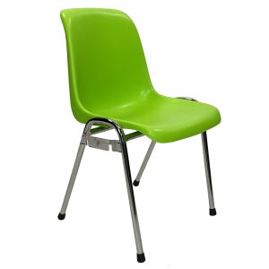 kuipstoel appelgroen / limegroen koppelbaar