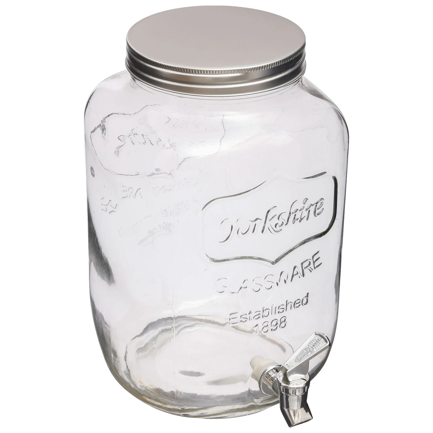 drankdispenser drankcontainer 8ltr glas met kraantje drankdispenser drankcontainer 8ltr glas met kraantje