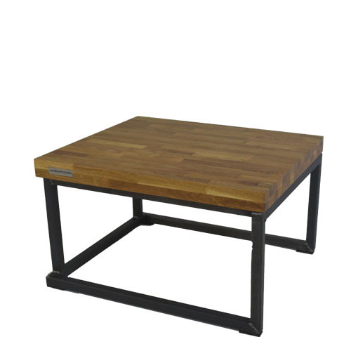 salontafel Steel oak, bovenblad hout 60x70cm hoogte 40cm salontafel Steel oak, bovenblad hout 60x70cm hoogte 40cm