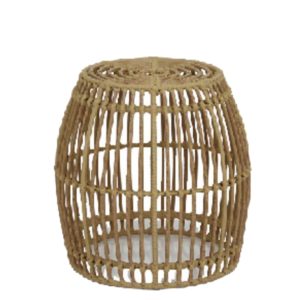 poef Nature klein 40cm rond, hoogte 40cm