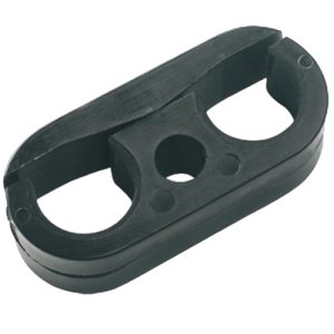 stoelkoppeling 22mm rond zwart per verpakking 10 stuks
