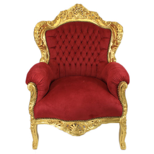 sinterklaasstoel rood/goud 75x75x120cm(bxdxh) zithoogte 50cm sinterklaasstoel rood/goud 75x75x120cm(bxdxh) zithoogte 50cm