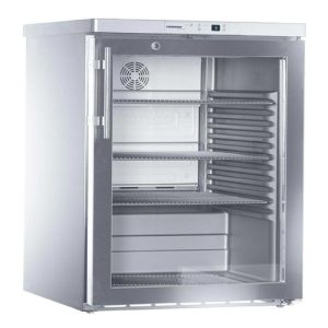 koelkast Liebherr rvs 130 ltr glasdeur verlichting 60x65x83cm(bxdxh) 230V 120W