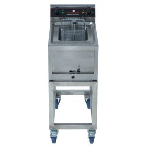 friteuse elektrisch 1x12ltr 40x70x102cm (bxdxh) CEE 16A 5P 400V 9000W