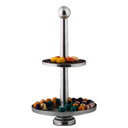 Koonn etagère 2 laags (20-40cm) hoogte 55cm Koonn etagère 2 laags (20-40cm) hoogte 55cm