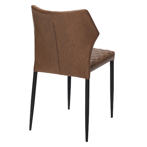 stoel leather brown, zithoogte 47cm stoel leather brown, zithoogte 47cm