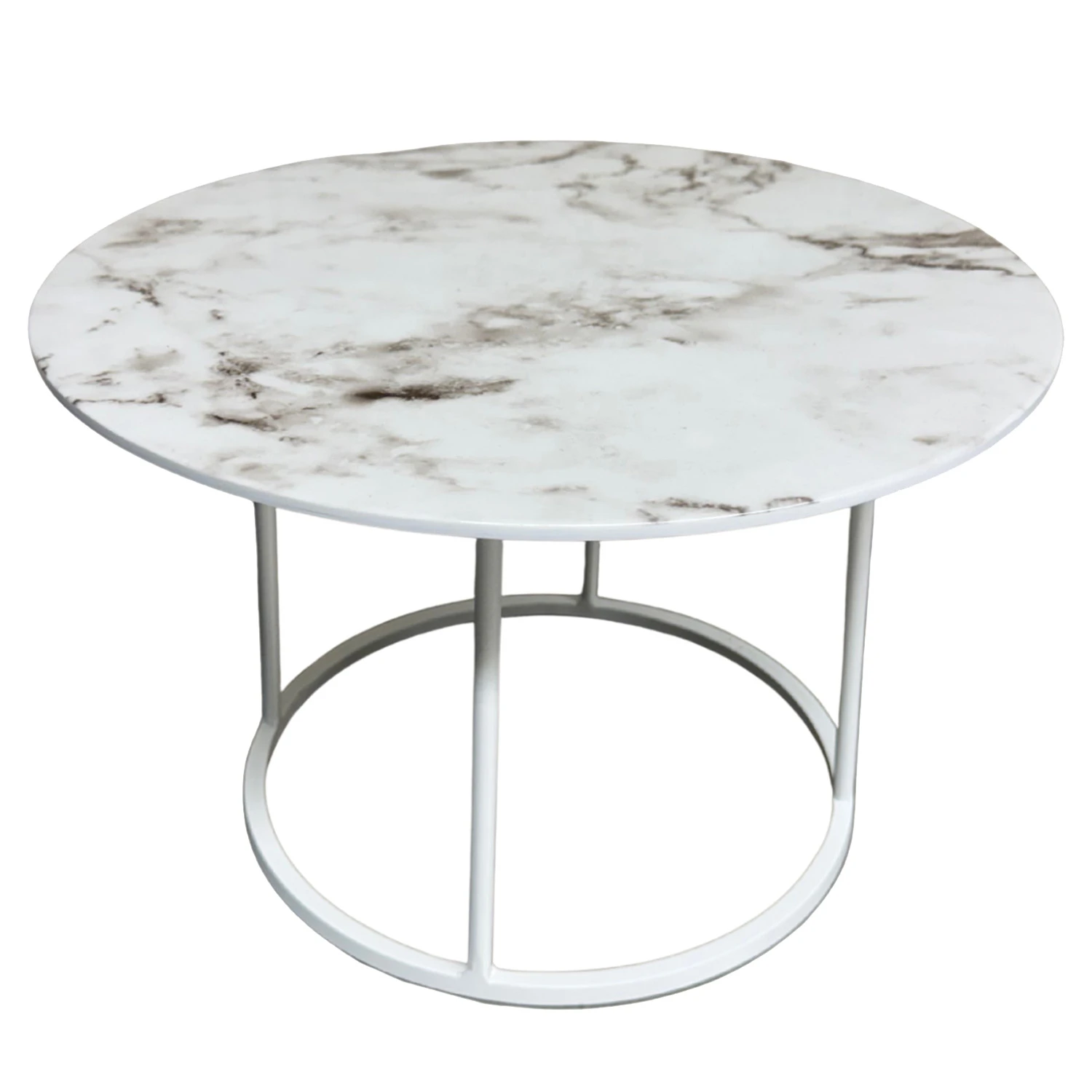 plateau marmer rond 33cm op buffetverhoger wit 20cm plateau marmer rond 33cm op buffetverhoger wit 20cm