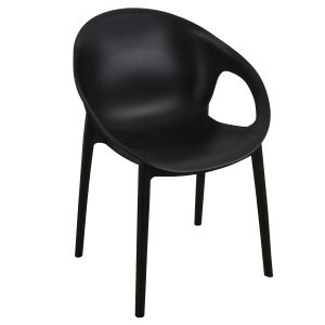 stoel Cosy black zithoogte 44cm
