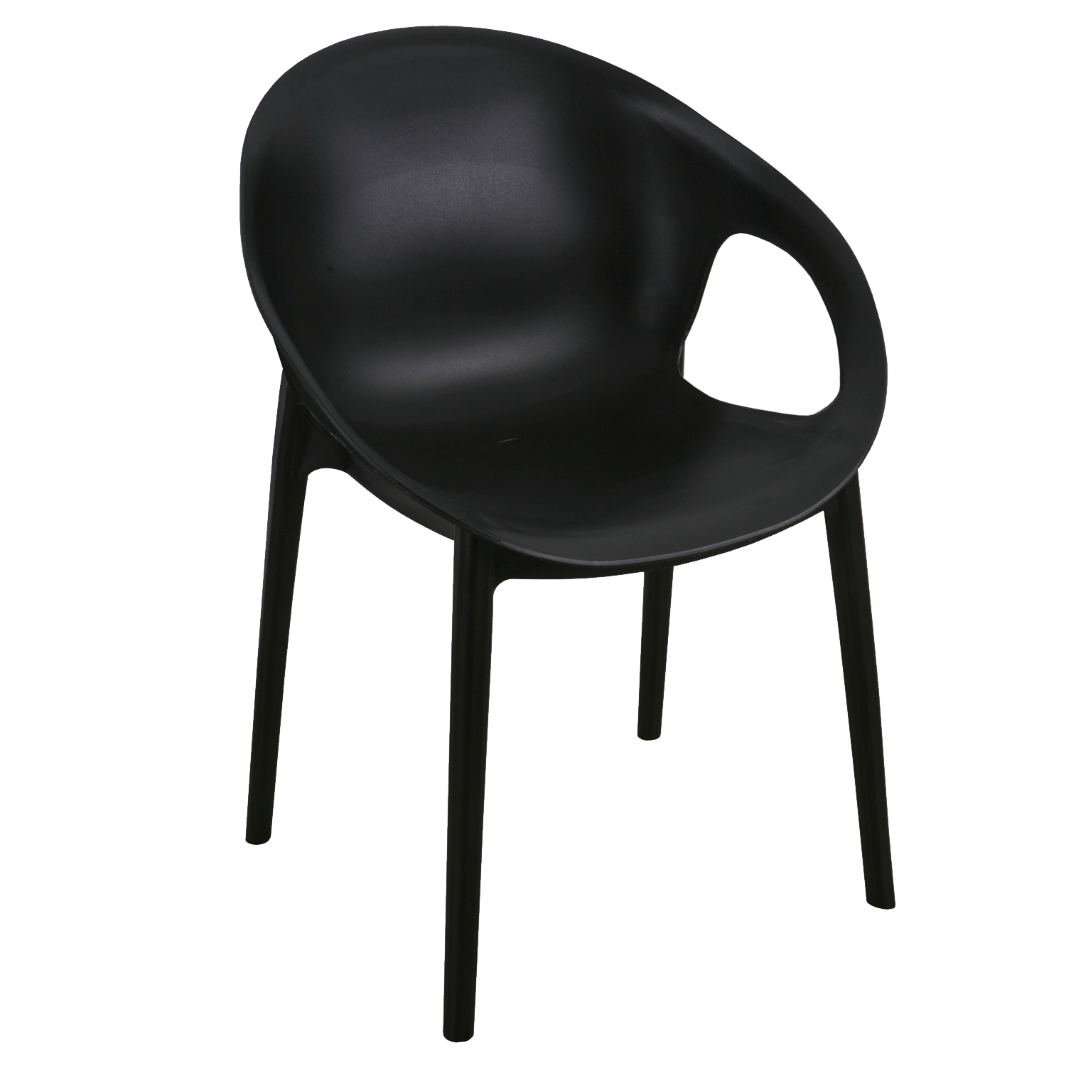 stoel Cosy black zithoogte 44cm stoel Cosy black zithoogte 44cm