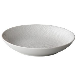 diep bord 21cm honey white Pure per krat 25 stuks