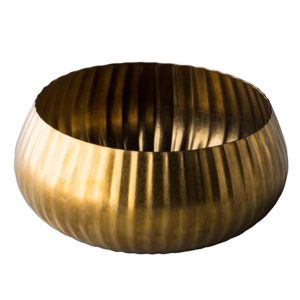 kom / schaaltje 10cm 45cl shell gold per krat 25 stuks